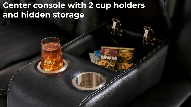 Amazon.com: Signature Design by Ashley Caveman Den Modern Power